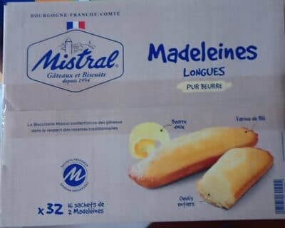Madeleines longues