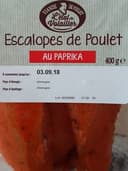 Escalopes de poulet au paprika