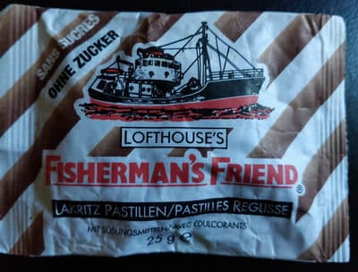 25G Reglisse Sans Sucre Fisherman'
