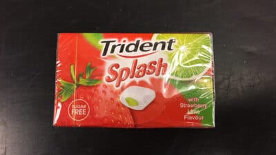 Trident Splash with strawberry lime flavour