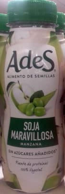 Soja maravillosa, manzana