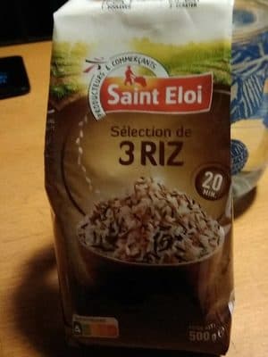 Sélection de 3 riz