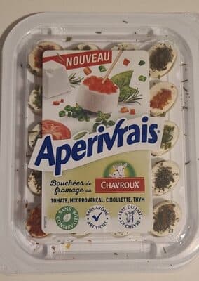 Bouchées de fromage au Chavroux