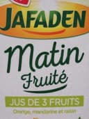 Jus de 3 fruits matin fruité