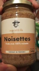 Purée crue 100% noisette