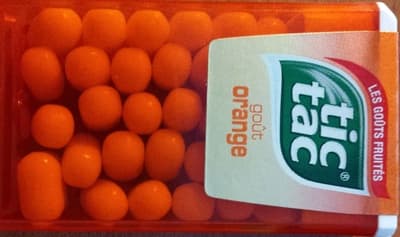 Pastille aromatisées à l'orange