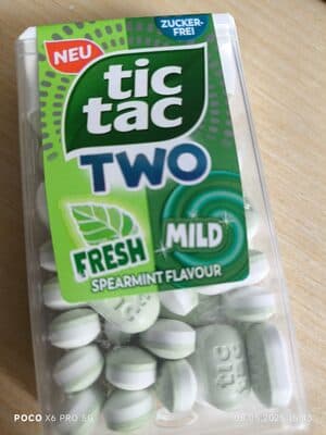 Tic Tac Two Fresh Mild Spearmint Flavour