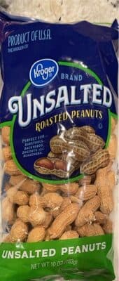Unsalted roasted peanuts
