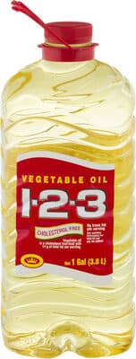 1-2-3 Vegetable Oil