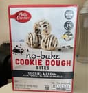 No Bake Cookie Dough Bites Cookies & Cream