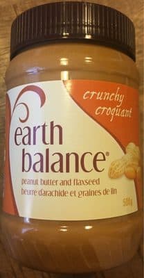 Beurre d'Arachide et Graines de Lin Crunchy