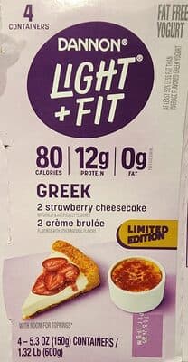 Fit+Light Greek Creme Brulee