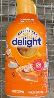 Pumpkin pie spice creamer