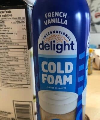 Cold foam vanille