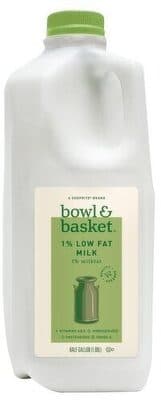 1% Low Fat Milk