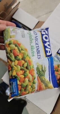 100% natural mixed vegetables