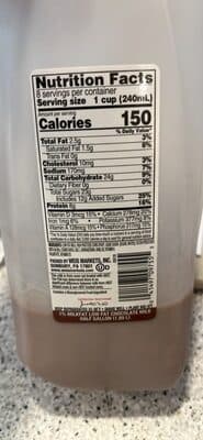 1% Low Fat Chocolate Milk