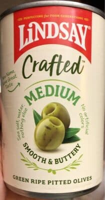Green Ripe Pitted Olives