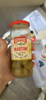 Crafted Martini Lemon Twist Olives