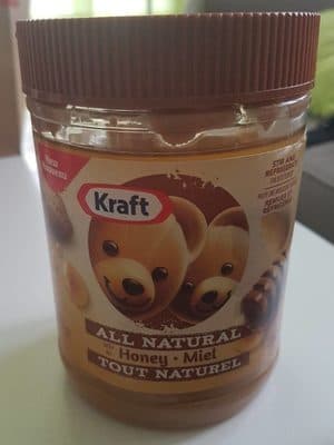 Beurre d'arachide au miel