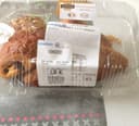 2 croissants + 2 pains au chocolat