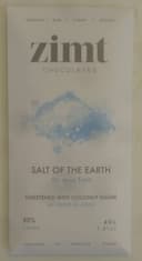 80% Cocoa Salt of the Earth Dark Chocolate Bar Sweetened with Coconut Sugar