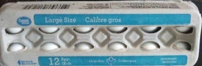 'great Value' Eggs (large Size)