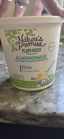 ALMONDMILK NON-DAIRY YOGURT ALTERNATIVE Plain