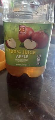 100% Juice Apple