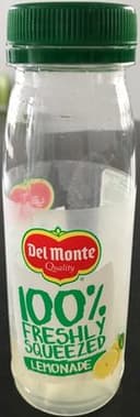 100% freshly squeezed lemonade