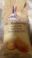 10 Madeleines saveur Vanille