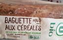 Baguette aux céréales bio