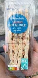 2 club sandwichs Saumon