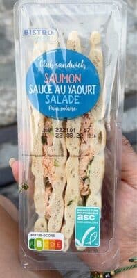 2 club sandwichs Saumon