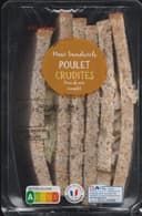 3 maxi sandwichs - poulet crudités