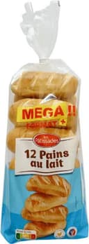 12 pains au lait