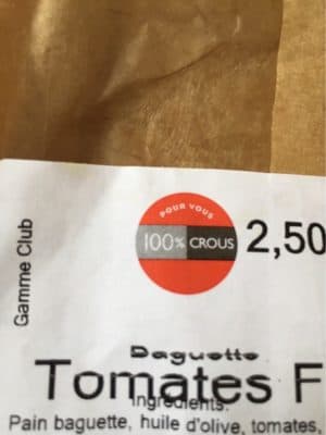 Baguette tomate feta