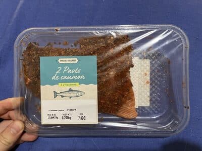 2 Pavés De Saumon À L’italienne