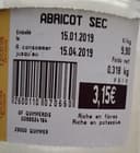 Abricot sec