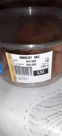 Abricot sec