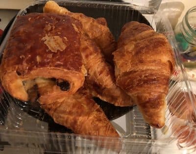 5 croissants et 5 pains au chocolat
