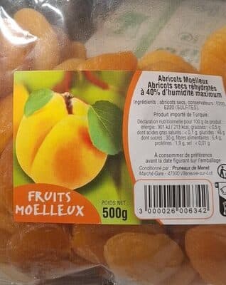 Abricot moelleux/ abricots sec réhydratés