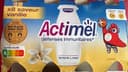 Actimel saveur vanille