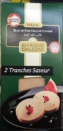 2 Tranches Foie Gras de Canard Halal