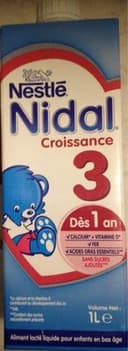 LAIT NIDAL CROISSANCE 10M 1L