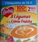 8 Légumes à la Crème fraîche