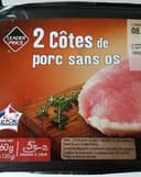 2 Côtes de Porc sans Os