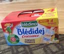 BLEDINA BLEDIDEJ Croissance Choco Vanille 4x250ml Dès 12 Mois