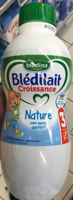 Blédilait Croissance Nature sans sucres ajoutés