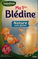 BLEDINA BLEDINE Ma 1ère BLEDINE Nature 250g Dès 4/6 Mois